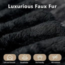 157.5" Cloud Couch Oversized Modular Sectional Sofa for Living Room,Modern Sofa with Deep Seat，8 Seater Boneless Couch with 2 Ottoman,Comfy Upholstered Couches for Apartment, Studio, Office,Black by CozyNest Decor