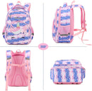 Cusangel Backpack for Girls Boys School Bookbags Kindergarten Elementary Lightweight Waterproof Multifunctional Large Capacity for Backpack (16 inch Sky Unicorn Fun Prints) by TinyTreasures Baby Boutique