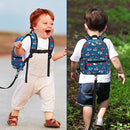 Accmor Toddler Backpack with Leash, Cute Baby Backpack with Anti Lost Wrist Link, Mini Kids Backpack Leash Walking Harness for Travel, Adjustable Excavator Backpack Tether for Boys Girls Ages 1-3 by TinyTreasures Baby Boutique