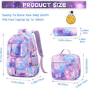 Backpack for Girls 3pcs Set Kids Backpack with Lunch Box Students Kawaii Book Bag for Elementary Primary Middle School Bags - Ita Backpack - Galaxy by TinyTreasures Baby Boutique