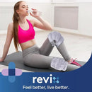 REVIX Microwave Heating Pad for Knee Support, Heated Knee Wrap with Moist Heat for Stiffness, Elbow & Joint, Microwavable Hot or Cold Compress for Women & Men by CozyNest Decor