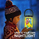 XXTOYS Crystal Growing Terrarium Kit - Crafts for Girls Ages 8-12- Create 12 Animals Science Kit for Kids - Light-Up Crystal Lantern Kit– STEM Toys for 7-12 Great Birthday Gifts for Boys & Girls by TinyTreasures Baby Boutique