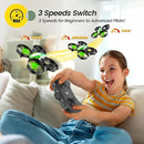 Holy Stone Mini Drone for Kids and Beginners, Indoor Outdoor Quadcopter Plane for Boys Girls with Auto Hover, 3D Flips, 3 Batteries, Headless Mode, Great Gift Toy for Boys and Girls, HS210 Green by TinyTreasures Baby Boutique
