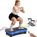 AXV Vibration Plate Exercise Machine Whole Body Workout Portable Mini Vibrate Fitness Platform Lymphatic Drainage Machine for Weight Loss Shaping Toning Wellness Home Gyms Workout (Mini) by CozyNest Decor