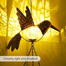 Wind Chimes Outdoor Indoor Decor: Birthday Gifts for Mom Grandma - Outside Lights for Garden Yard Patio Porch (Hummingbird) by CozyNest Decor