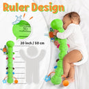 LIGHTDESIRE Baby Toys Musical Caterpillar,Infant Toys Stuffed Animals with Ruler Design,Mirror,Pull String&Ring Bell,Baby Teething Toys for Tummy Time Toys Newborn Gift 3 6 12 Months(Green,Leafy Limb) by TinyTreasures Baby Boutique