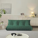 Luxury Sofa Couch Chair, Lazy Floor Seating, Fireside Bean Bag Chair, Ergonomic Tatami Sofa Lounger for Living Room, Bedroom, Office, 3 Seat, Green by CozyNest Decor