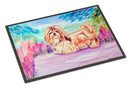 Shih Tzu Doormat Indoor Outdoor 24H X 36W Front Door Mat Rugs for Entryway, Non Slip Washable Low Pile,