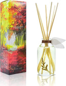 LOVSPA Reed Diffuser Set, Cashmere Woods Scented Oil Diffuser with Sticks, Home Fragrance Accessories for Bathroom Shelf Decor, Aroma Diffusers for Home or Office Fall Decor, USA Made by CozyNest Decor