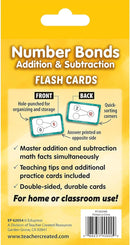 Teacher Created Resources Number Bonds Flash Cards - Addition and Subtraction (EP62054) by TinyTreasures Baby Boutique