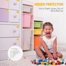 Magnetic Cabinet Locks Baby Proofing - Children Proof Cabinet Drawers Safety Locks (10 Locks and 2 Keys) by TinyTreasures Baby Boutique