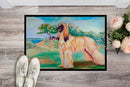 Afghan Hound Doormat Doormat - Large 24x36 – Indoor/Outdoor Floor Mat