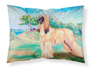 Afghan Hound Standard Pillowcases – Artistic Decorative Front, Crisp White Back