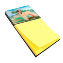 Afghan Hound Refiillable Sticky Note Holder or Note Dispenser 7138SN- Refiilable Desk Accessory Note Pad