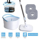 Spin Mop with Wringer Bucket Set for Easy Cleaning by LJGDeals