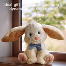 TUMAMA Bunny Stuffed Animal - Musical Stuffed Animal with Moving Ears, Features Singing, Recording, Repeating for Toddlers, Interactive Stuffed Bunny Plush Gift Toys for Boys and Girls by TinyTreasures Baby Boutique