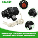 236239 Solenoid Repair Kit Replacement for SOLASSG4 Garden Sprinkler System PGA, PEB, EFB-CP, BPE/BPES and GB Valves