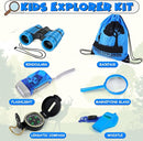 ESSENSON Kids Explorer Kit - Adventure Kit for Kids, Outdoor Explorer Kit with Binoculars, Summer Outdoor Toys for Kids Ages 4-8 by TinyTreasures Baby Boutique