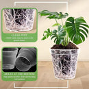 Vesici Large Size Clear Nursery Pots Variety Pack Plant Pots with Drainage Holes Planters for Indoor Plants Flexible Transparent Plastic Plant Bottle Succulents(6 Pcs,4/5/6/7/8/9 Inch) by GreenHaven Gardens