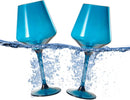 Floating Wine Glasses for Pool - Set of 2-15 OZ (Green)