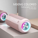 Ortizan Portable Bluetooth Speakers, IPX7 Waterproof Wireless Speaker with 24W Loud Stereo Sound, Deep Bass, Bluetooth 5.3, RGB Lights, Dual Pairing, 30H Playtime for Home, Outdoor, Party by TinyTreasures Baby Boutique