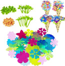 Xuoent Fabric Flower Bouquets Toys Accessories,DIY Flower Bouquet Kit Accessory,DIY Flowers Making Kit Accessories,Creative Arts and Crafts Accessories by TinyTreasures Baby Boutique