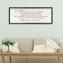 Spirit Lead Me Wall Decor 32"x12" Christian Scripture Worship Song Religious Bible Verse Wooden Framed for Bedroom Office Large Wall Art Hanging Sign (Black) by CozyNest Decor