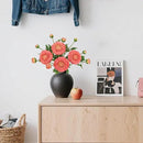 IPOPU 4PCS Real Touch Ranunculus Artificial Flowers Faux Ranunculus Flowers for Vases Real Look Silk Peonies Fake Peony Flowers for Home Indoor Wedding Centerpieces for Table Decorations (Orange) by CozyNest Decor