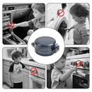 2 Pack Deadbolt Child Safety Lock Cover - Child Proof Deadbolt Cover & Door Knob Protector, Deadbolt Lock Cover for Kids, Prevents Accidental Locking (Fits Standard Locks) (Black) by TinyTreasures Baby Boutique