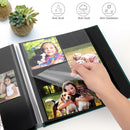 Zesthouse Photo Album Self Adhesive Pages, 60 Pages Magnetic Scrapbook Albums with Sticky Page,Photos Album Holds 8x10 & 5X7 & 4x6 & 6x8 & 3x5, Large Picture Book Ideal for Family,Wedding,Baby by TinyTreasures Baby Boutique
