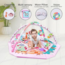 Baby Gym Play Mat, 8-in-1 Tummy Time Mat & Activity Gym, Washable Ball Pit, Infant Play Mat with Detachable Toys for Sensory Exploration and Motor Skill Development by TinyTreasures Baby Boutique