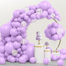 JOYIN 150 Pcs Pastel Purple Balloons, Different Sizes 18 12 10 5 Inch Pastel Purple Latex Balloon Arch Kit with Instruction for Birthday Party Graduation Wedding Holiday Decoration by TinyTreasures Baby Boutique