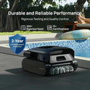 Beatbot AquaSense Pro Pool Robot Vacuum, 5-in-1 Cleaning with 2*Clarifying Agent Kits, Smart Surface Parking, Clarifies & Skims Water, Ideal for Inground Pools up to 3,299 Sq.ft - Navy Blue by CozyNest Decor