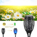 6-Pack Blue Solar Flickering Flame Torches – Waterproof Solar Garden Lights, Outdoor Solar Lights for Yards, and Flame Torches for Patio and Pathway Decorations by GreenHaven Gardens