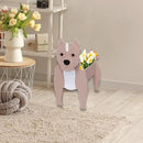 Bulldog Dog Planter Plant Pots,Cute Garden Dog Flower Planter,Dog Planters Birthday Gifts for Women,Office,Indoor/Outdoor Decor（9.45 * 7.32 * 13.5in）