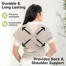 KeaBabies Baby Wrap Carrier - All in 1 Original Baby Carrier Newborn to Toddler Sling, Easy to Wear, Hands Free Bonding, Lightweight, Breathable Infant Wraps (Stone Gray) by TinyTreasures Baby Boutique