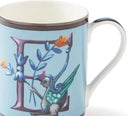 Spode Kit Kemp 12oz Mug in Fine China, E Initial - Custom Coffee Cup for Hot Beverages, Personalized Gift Idea for Her, Him, Friends, Coffee Lovers - Stylish Letter Mug for Daily Use, Dishwasher Safe by CozyNest Decor