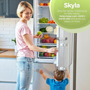 Baby Proofing Child Safety Locks (12 Pack) by Skyla Homes - The Safest, Quickest and Easiest 3M Adhesive Cabinet Latches, No Screws & Magnets, Multi-Purpose for Furniture, Kitchen, Ovens, Toilet Seats by TinyTreasures Baby Boutique