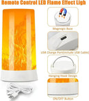 Bestview LED Flame Lights with Remote & Timer,4 Modes USB Rechargeable Battery Operated Fire Flickering Flameless Candles Campfire Table Lamp for Halloween,Christmas,Indoor&Outdoor Decoration (2 Pack) by GreenHaven Gardens
