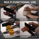 Katuchef Titanium Cutting Board 2025 New Upgrade Pure Titanium Cutting Boards for Kitchen Double Sided Cutting Boards Non Toxic,Hygiene Durable Chopping Board Suitable for Dishwasher Safe(11.4 * 7.9)