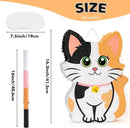 Wernnsai Kitten Cat Piñata - Cat Kitten Decorations For Kids Girls Birthday Cute Animal Party Game For Cat Lady KittenParty Supplies Favor With Bat Blindfold 16“ x 12.5" x 3" by TinyTreasures Baby Boutique