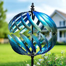 LimeHill Wind Spinner for Yard and Garden - Large Metal Kinetic Wind Sculptures for Outdoor Decorations by CozyNest Decor