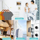 Retractable Clothes Drying Rack,Space Saver Wall Mounted Folding Hanger for Laundry Room, Closet Storage Organization, Easy Installation Aluminium Dryer 1pcs by CozyNest Decor