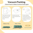 Non Slip Chair Cushions for Dining Chairs Set of 4 Kitchen Chair Cushions 18"x18"x3" Turfted Chair Pads Comfortable and Soft Seat Cushion with Ties, Dark Green