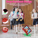 Kids Tablet, 10.1 inch IPS HD Touchscreen Android 14 64 GB Storage, 8GB RAM, Octa Core Tablet for Kid with Kid-Proof Case, Parental Controls, 12-hr Battery, WiFi, GPS – Red by TinyTreasures Baby Boutique