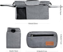 Momcozy Universal Stroller Organizer with Insulated Cup Holder Detachable Phone Bag & Shoulder Strap, Fits for Stroller like Uppababy, Baby Jogger, Britax, BOB, Umbrella and Pet Stroller by TinyTreasures Baby Boutique