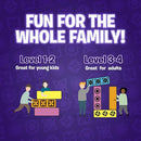 Blockwork by Uzzle Games - Fast-Paced Family Board Game - Multiple Difficulty Levels - Enjoyable and Challenging Puzzle Game – 2 to 4 Players – A Complete Family Night Fun Package - for Ages 4+ by TinyTreasures Baby Boutique