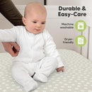 KeaBabies 2-Pack Organic Crib Sheets for Boys, Girls - 52x28 Fitted Crib Mattress Sheet Neutral, Breathable Jersey Cotton Cover for Baby Bed, Toddler Mattress, Soft & Cute Prints (Meadow) by TinyTreasures Baby Boutique