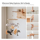 HI BABY MONMENT Crib Mobile Arm - Baby Mobile Hanger with 360° Vertical Adjustment, Stabilizing Attachment for Added Safety, Mobile Arm for Crib, Sturdy & Secure Design for Nursery Mobile by TinyTreasures Baby Boutique
