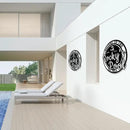 Custom Metal Pool Signs Outdoor - Personalized Funny Pool Rules, Rustic Wall Art for Pool Deck Decor, Outdoor Bar & Backyard Oasis Gift - MADE IN USA by CozyNest Decor